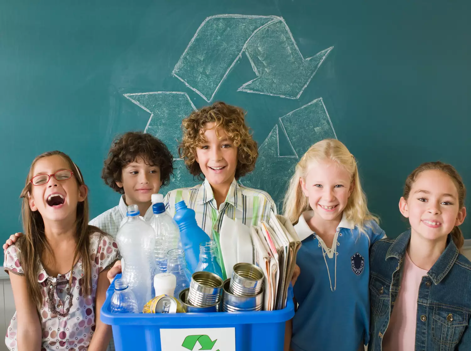 Students excited about recycling